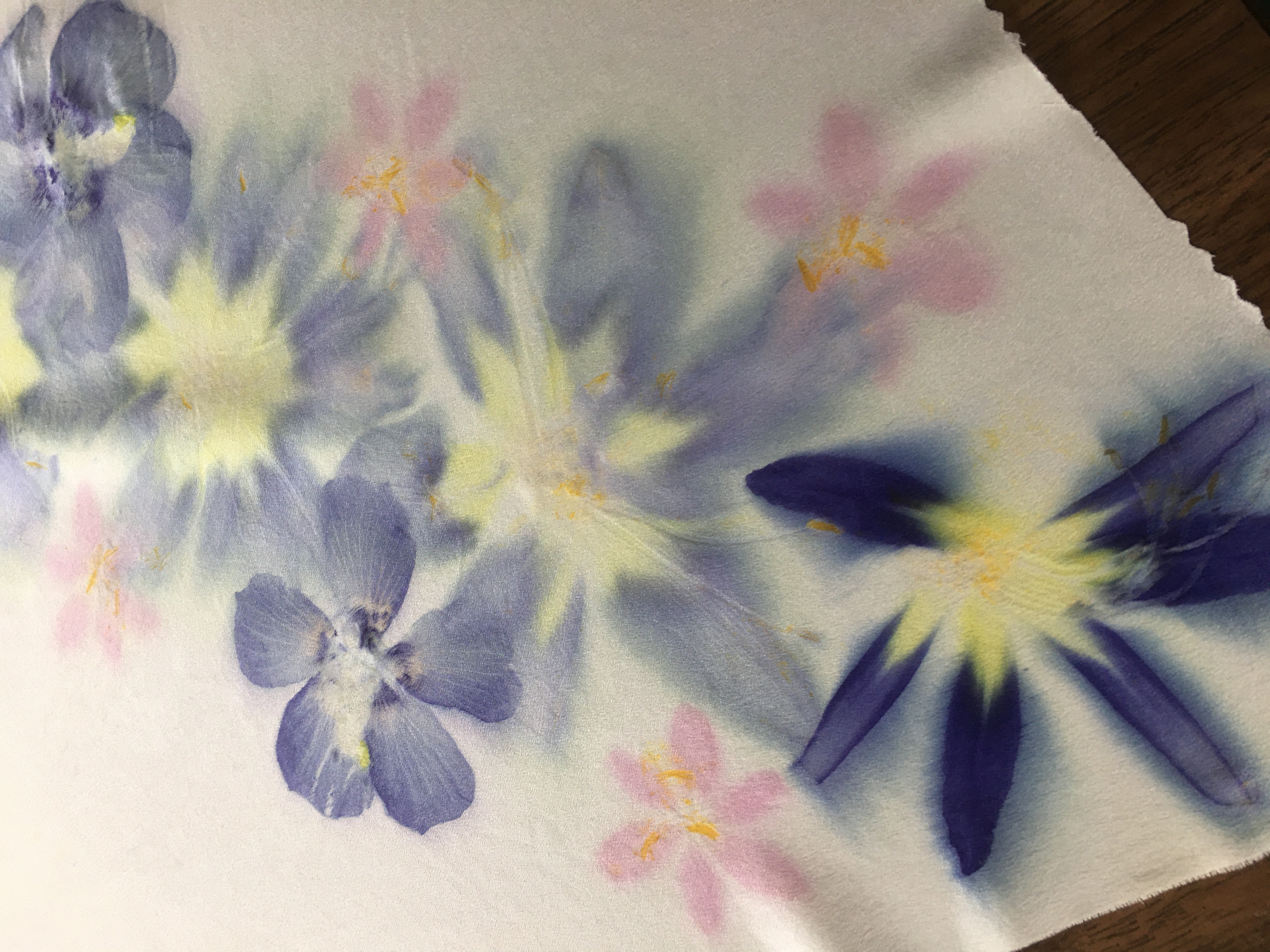 Eco print peek, frame three